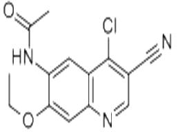 n-(4-Chloro-3-cyano-7-ethoxy-6-quinolinyl) acetamide