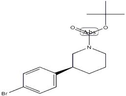 tert-butyl (S)-3-(4-bromophenyl)piperidine-1-carboxylate