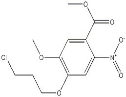 Methyl 4-(3-chloropropoxy)-5-Methoxy-2-nitrobenzoate