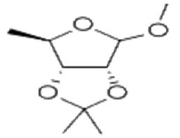 Methyl-5-deoxy-2,3-O-isopropylidene-D- ribofuranoside