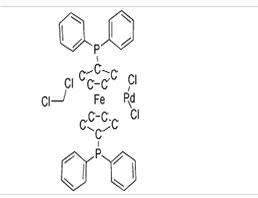 	1,1'-Bis(diphenylphosphino)ferrocene-palladium(II)dichloride dichloromethane complex