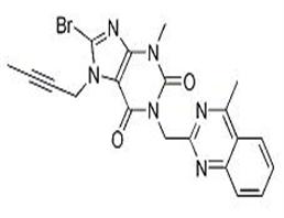 8-Bromo-7-but-2-ynyl-3-methyl-1-(4-methyl-quinazolin-2-ylmethyl)-3,7-dihydro-purine-2,6-dione