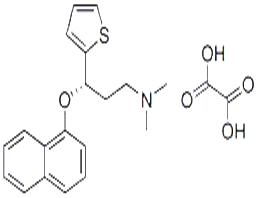 S-N,N-Dimethyl-3-(1-naphthoxy)-3-(2-thienyl)-1-propylamine oxalate(S)-