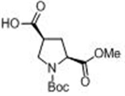 (3S,5S)-1-(tert-butoxy carbonyl)-5-(methoxy carbonyl)pyrrolidine-3 -carboxylic acid