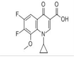 1-Cyclopropyl-6,7-difluoro-1,4-dihydro-8-methoxy-4-oxo-3-quinolinecarboxylic acid