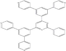 4,6-Bis(3,5-di(pyridin-4-yl)phenyl)-2-phenylpyrimidine