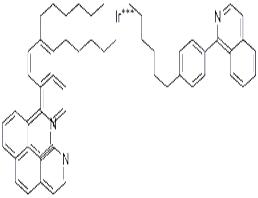 Tris[(4-n-hexylphenyl)isoquinoline]iridium (III)
