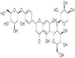 6-(2-O-alpha-L-Arabinopyranosyl-beta-D-glucopyranosyl)-2-[4-(beta-D-glucopyranosyloxy)phenyl]-5,7-dihydroxy-4H-1-benzopyran-4-one