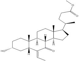 EZ)-3-hydroxy-6-ethylidene-7-keto-5-cholan-24-oic acid methyl ester