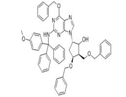 (2R,3S,5S)-3-(Benzyloxy)-5-[2-[[(4-methoxyphenyl)diphenylmethyl]amino]-6-(phenylmethoxy)-9H-purin-9-yl]-2-(benzyloxymethyl)cyclopentanol