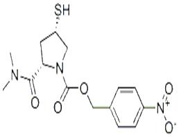 (2S,4S)-4-Nitrobenzyl 2-(Dimethylcarbamoyl)-4-Mercaptopyrrolidine-1-Carboxylate