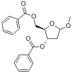 Methyl-2-deoxy-D-erythro -pentofuranoside dibenzoate