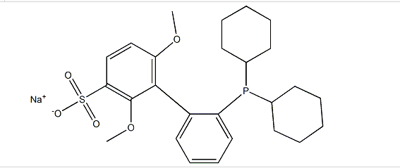 2'-Dicyclohexylphosphino-2,6-dimethoxy-3-sulfonato-1,1'-biphenyl hydrate sodium salt (water soluble SPhos), min. 98%