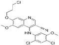 7-(3-Chloropropoxy)-4-[(2,4-dichloro-5-methoxyphenyl)amino]-6-methoxy-3-quinolinecarbonitrile pictures
