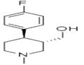 (-)-Trans-1-methyl-3-hydroxymethyl-4-(4-fluorophenyl)piperdine