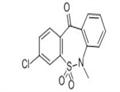 3-Chloro-6-methyl-dibenzo[c,f][1,2]thiazepin-11(6H)-one 5,5-dioxide pictures