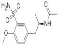 Acetamide,N-[(1R)-2-[3-(aminosulfonyl)-4-methoxyphenyl]-1-methylethyl]- pictures