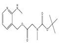 2-(methylamino)pyridin-3-yl)methyl 2-((tert-butoxycarbonyl)(methyl)amino)acetate