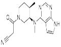 3-((3R,4R)-4-methyl-3-(methyl(7H-pyrrolo[2,3-d]pyrimidin-4-yl)amino)piperidin-1-yl)-3-oxopropanenitrile