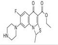 Ethyl 6-fluoro-1-methyl-4-oxo-7-(1-piprazinyl)-4H-[1,3]thiazeto[3,2-a]quinoline-3-carboxylate