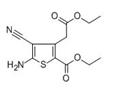 Ethyl 5-amino-4-cyano-3-(2-ethoxy-2-oxoethyl)thiophene-2-carboxylate pictures