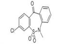 3-Chloro-6-methyl-dibenzo[c,f][1,2]thiazepin-11(6H)-one 5,5-dioxide