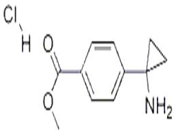 Benzoic acid, 4-(1-aminocyclopropyl)-, methyl ester