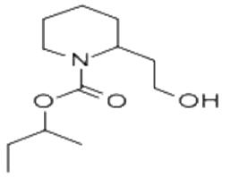 Sec-butyl 2-(2-hydroxyethyl)piperidine-1-carboxylate