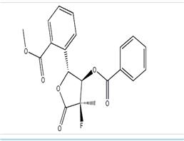 ((2R,3R,4R)-3-(benzoyloxy)-4-fluoro-4-methyl-5-oxotetrahydrofuran-2-yl)methyl benzoate