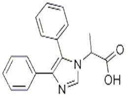 a-Methyl-4,5-diphenyl -1H-iMidazole-1-acetic acid