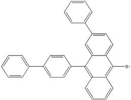 9([1,1`-biphenyl]-4-yl)-10-broMo-2-phenylanthracene