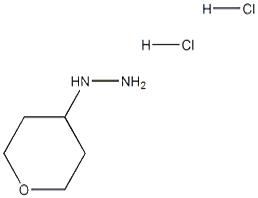 (Tetrahydro-2H-pyran-4-yl)hydrazine hydrochloride (1:2)