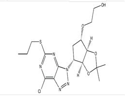 2-[[(3aR,4S,6R,6aS)-6-[7-Chloro-5-(propylthio)-3H-1,2,3-triazolo[4,5-d]pyrimidin-3-yl]tetrahydro-2,2-dimethyl-4H-cyclopenta-1,3-dioxol-4-yl]oxy]-ethanol