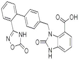 2-oxo-3-((2'-(5-oxo-4,5-dihydro-1,2,4-oxadiazol-3-yl) biphenyl-4-yl)Methyl)-2,3-dihydro-1H-benzo[d]iMidazole-4-carboxylic acid