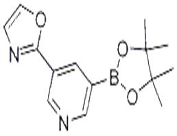 2-(5-(4,4,5,5-tetramethyl-1,3,2-dioxaborolan-2-yl)pyridin-3-yl)oxazole