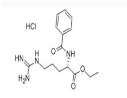 Ethyl N-benzoyl-L-argininate hydrochloride