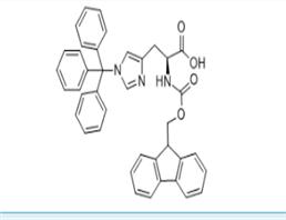 N-Fmoc-N'-trityl-L-histidine