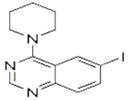 6-Iodo-4-(1-piperidinyl)quinazoline
