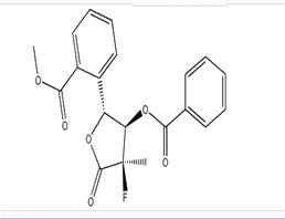 ((2R,3R,4R)-3-(benzoyloxy)-4-fluoro-4-methyl-5-oxotetrahydrofuran-2-yl)methyl benzoate