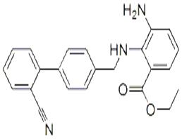 Ethyl-3-Amino-2-[(2'-Cyanoiphenyl-4-yl) Methyl]-Amino Benzoate