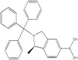 (R)-(1-methyl-2-tritylisoindolin-5-yl)boronic acid