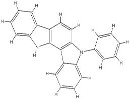 5-phenyl-5,12- dihydroindolo [3,2-a]carbazole