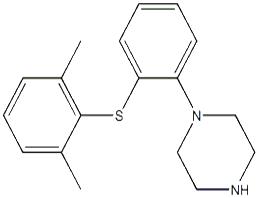 1-[2-[(2,4-diMethylphenyl)sulfinyl]phenyl]- Piperazine
