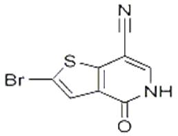 2-broMo-4-hydroxythieno[3,2-c]pyridine-7-carbonitrile