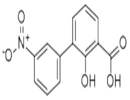 2-HYDROXY-3''-NITRO-BIPHENYL-3-CARBOXYLIC ACID