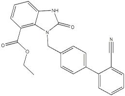 thyl 1-((2'-cyanobiphenyl-4-yl) Methyl)-2H-benziMidazol-2-one-7-carboxylate