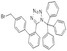 5-(4'-Bromomethyl-1,1'-biphenyl-2-yl)-1-triphenylmethyl-1H-tetrazole