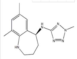 (S)-7.9-dimethyl-N-(2-methyl-2H-tetrazol-5-yl)-2.3.4.5-tetrahydro-1H-benzo[b]azepin-5-amine