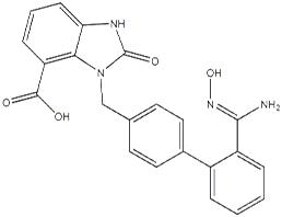 (Z)-3-((2'-(N'-hydroxycarbaMiMidoyl)biphenyl-4-yl)Methyl)-2-oxo-2,3-dihydro-1H-benzo[d]iMidazole-4-carboxylic acid