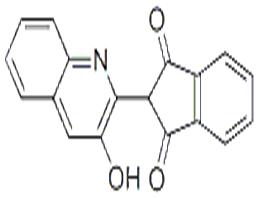 2-(3-Hydroxy-2-quinolyl)-1,3-indandione